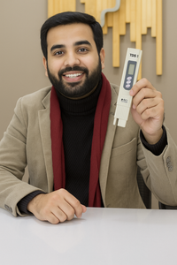 "Gold Medalist Dr. Hamza Recommends: The TDS Water Tester Every Household Needs for Safe Drinking Water!"