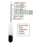 Lactometer Milk Tester Milk Purity Checker Check Amount of Water In Milk Milk Gravity